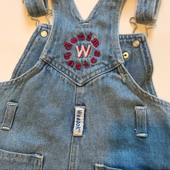 90s Weebok Denim Overalls - Picture 4 of 7